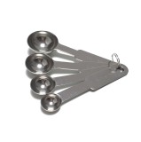 Lingurita pentru dozat Kasemi 1100497, inox, 14 x 4.4 cm, set 4 bucati