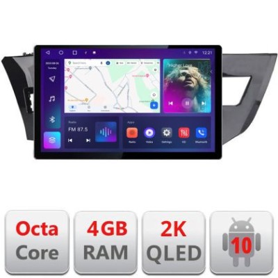 Navigatie dedicata Toyota Corolla 2013-2017 N-470 Edonav ecran 13&amp;quot; 2K 8 si 128 Android Waze USB Navigatie 4G 360 Toslink Youtube R CarStore Technology foto