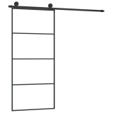 Cumpara ieftin Usa glisanta cu set feronerie, 90x205 cm, sticla ESG/aluminiu