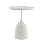 Cumpara ieftin Masuta de cafea Agrile metal alb 50x50x60 cm