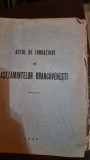 Actul de Fundatiune al Asezamintelor Brancovenesti, Carte veche 1946, Istorie, Sfintii Brancoveni, 24 pagini