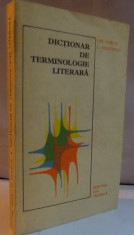 DICTIONAR DE TERMINOLOGIE LITERARA de GH. GHITA , C. FIERASCU , 1975 foto