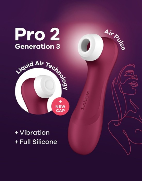 Vibrator Satisfyer Pro 2 Generation 3 Liquid Air