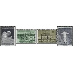 Vatican 1964 - vizita papei in Bombay, serie neuzata