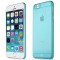 Husa Silicon iPhone 6 Plus iPhone 6s Plus Ultra Thin Clear Blue