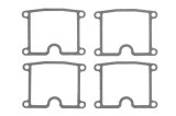 Cumpara ieftin Garnitura camerei plutitoare (cantitate per impachetare: 4buc) pentru KAWASAKI Z 400/500/550 1979-1983