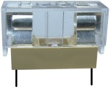Soclu pentru sigurante 5x20mm, cu capac de protectie, pentru PCB - 122530