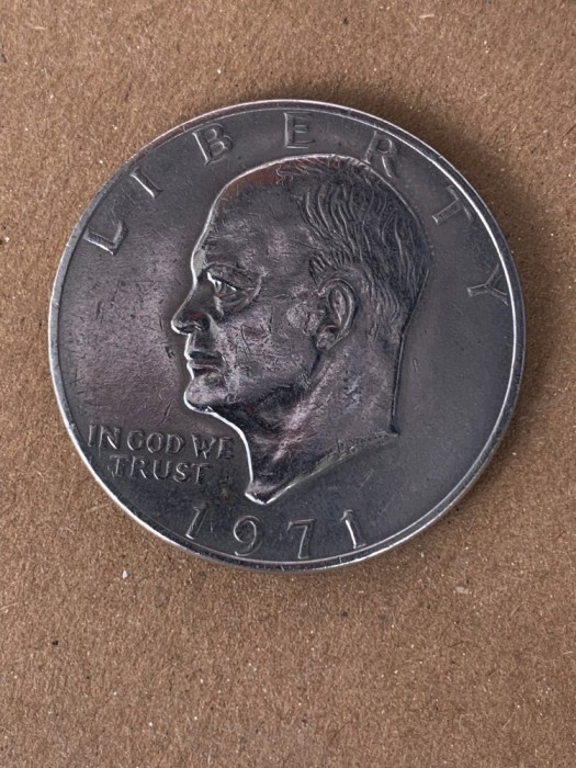 Moneda 1 Dollar 1971 - Eisenhower Dollar