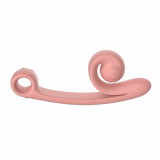 Snail Vibe - Point-G Curve Double Stimulating Vibrator Peach