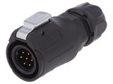 Mufă Circulară 16mm 7 Pin Aurit 5A