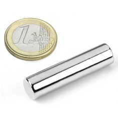 Magnet neodim cilindru &amp;Oslash;10&amp;amp;#215;40 mm, putere 4,1 kg, N40 foto