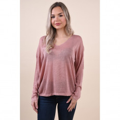 Pulover Only Pisa V-Neck Rose Dawn foto