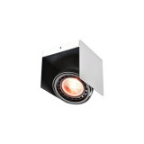 Spot - Ceiling fixture Verso,4236,AC220-240V, 50/60 Hz, IP 20,1*GU10, ES111, single, white/black