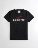 Tricou Hollister negru mas. L -Lichidare stoc!!, Bumbac