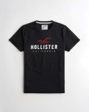 Tricou Hollister negru mas. L -Lichidare stoc!!, Bumbac