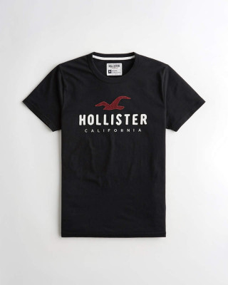 Tricou Hollister negru mas. L -Lichidare stoc!! foto