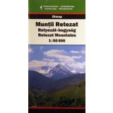 Das Retezat Gebirge Wanderkarte / Muntii Retezat harta turistica