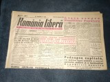 ZIARUL ROMANIA LIBERA 14 IANUARIE 1949