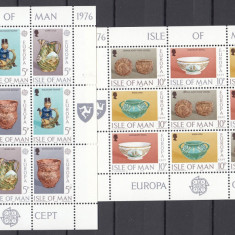 Insulele Man 1976 - EUROPA 1976 - 2 Blocuri - MNH