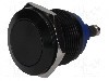 Intrerupator anti-vandalism, OFF-(ON), &Oslash;19mm, ONPOW - GQ19F-10/A