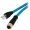 Adaptor Ethernet M12 Mamă la RJ45 IP67