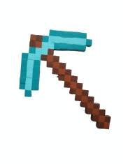 Figurina din lemn Tarnacop Minecraft foto