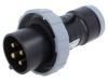 Conector AMPHENOL IP&amp;S 32A trifazat 4 pini IP69K mufă tată AC