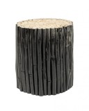 Masuta cafea lemn negru Guadalupe &Oslash; 35 cm x 40 h