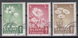 Finlanda 1949 - Flori - Prevenirea tuberculozei, Stampilat