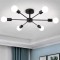 Lustra Mikkos 6XE27 Negru