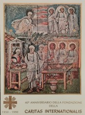 BC228, Vatican 1997, bloc picturi, arta