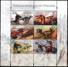 POLONIA 2000 ANIMALE PREISTORICE DINOZAURI, Nestampilat