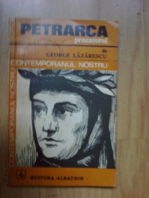 h2a Petrarca Prozatorul - George Lazarescu foto