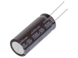 Condensator electrolitic low ESR 1500uF 50V 16x40mm THT