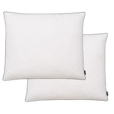 Gossi perne cu umplutura din puf/pene, 2 buc., alb, 70 x 60 cm