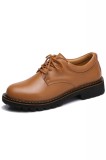 Pantofi Casual TRULAND cu Siret din Piele Naturala
