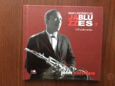 John Coltrane mari cantareti de jazz si blues cd disc cu carte muzica jazz VG+