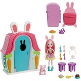 Set de joaca EnchanTimals, Bree Bunny si casuta