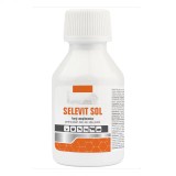 Selevit Sol 100ml - Solutie Orala Multivitamine, Aminoacizi si Seleniu, Cabaline, Bovine, Ovine, Suine, Pasari, Caini, Pisici