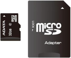 CARD MicroSD ADATA, 32 GB, MicroSDHC, clasa 10, standard UHS-I U1, &amp;quot;AUSDH32GUICL10-RA1&amp;quot; (timbru verde 0.03 lei) foto