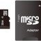 CARD MicroSD ADATA, 32 GB, MicroSDHC, clasa 10, standard UHS-I U1, &quot;AUSDH32GUICL10-RA1&quot; (timbru verde 0.03 lei)