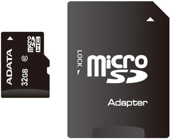 CARD MicroSD ADATA, 32 GB, MicroSDHC, clasa 10, standard UHS-I U1, &quot;AUSDH32GUICL10-RA1&quot; (timbru verde 0.03 lei)