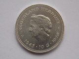 10 GULDEN 1970 OLANDA-COMEMORATIVA-argint, Europa