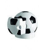 Ascutitoare electrica pentru creioane,Minge de fotbal,Plastic, Negru alb