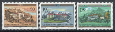 Liechtenstein 1985 868/70 MNH nestampilat - Manastiri foto