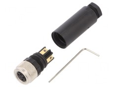 Conector M8 4PIN Femelă pe Cablu IP67 30V