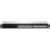 Cumpara ieftin Patch Panel 16 porturi RJ45 UTP, Cat6a, Ecranat, 1U - TRENDnet TC-P16C6AS
