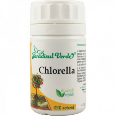 Chlorella 60cps Paradisul Verde foto