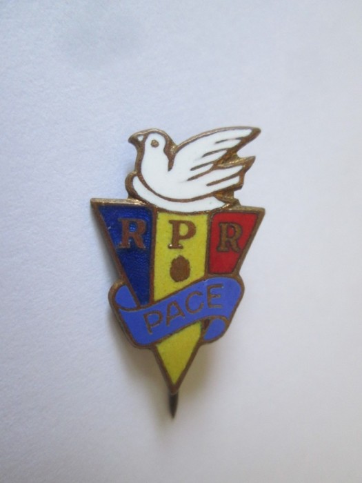 Romania insigna colectie RPR Pace anii 60