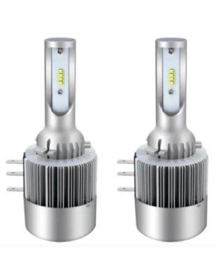 Set 2 leduri H15 Canbus, 6000k, 80W, 8000 Lm, 12V-24V foto